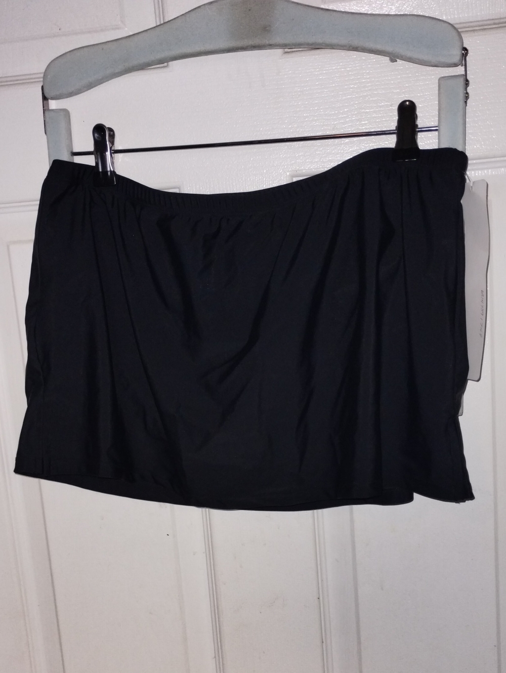 Christina Black Mini Swim Skirt. Size 12